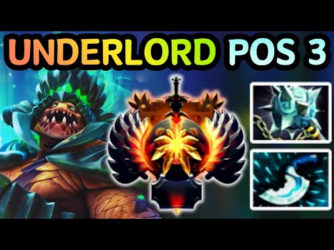 🔥 UNDERLORD OFFLANE MAKES YOUR DAMAGE FEEL USELESS | DOTA 2 GAMEPLAY 🔥