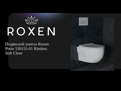 Миниатюра изображения товара Унитаз подвесной с инсталляцией Roxen StounFix Slim 505547