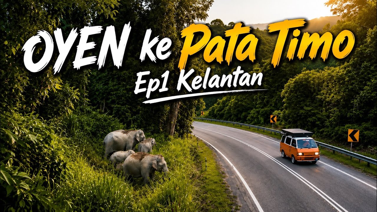 Jumpa orang baik-baik sepanjang roadtrip campervan  di Kelantan