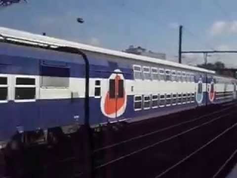 Une Z20500 passant en direct de la gare de Chelles-Gournay