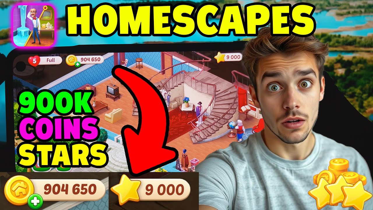 Homescapes Hack 2025 Glitch - How to Get Unlimited Free Coins & Stars in Homescapes [iOS & Android]