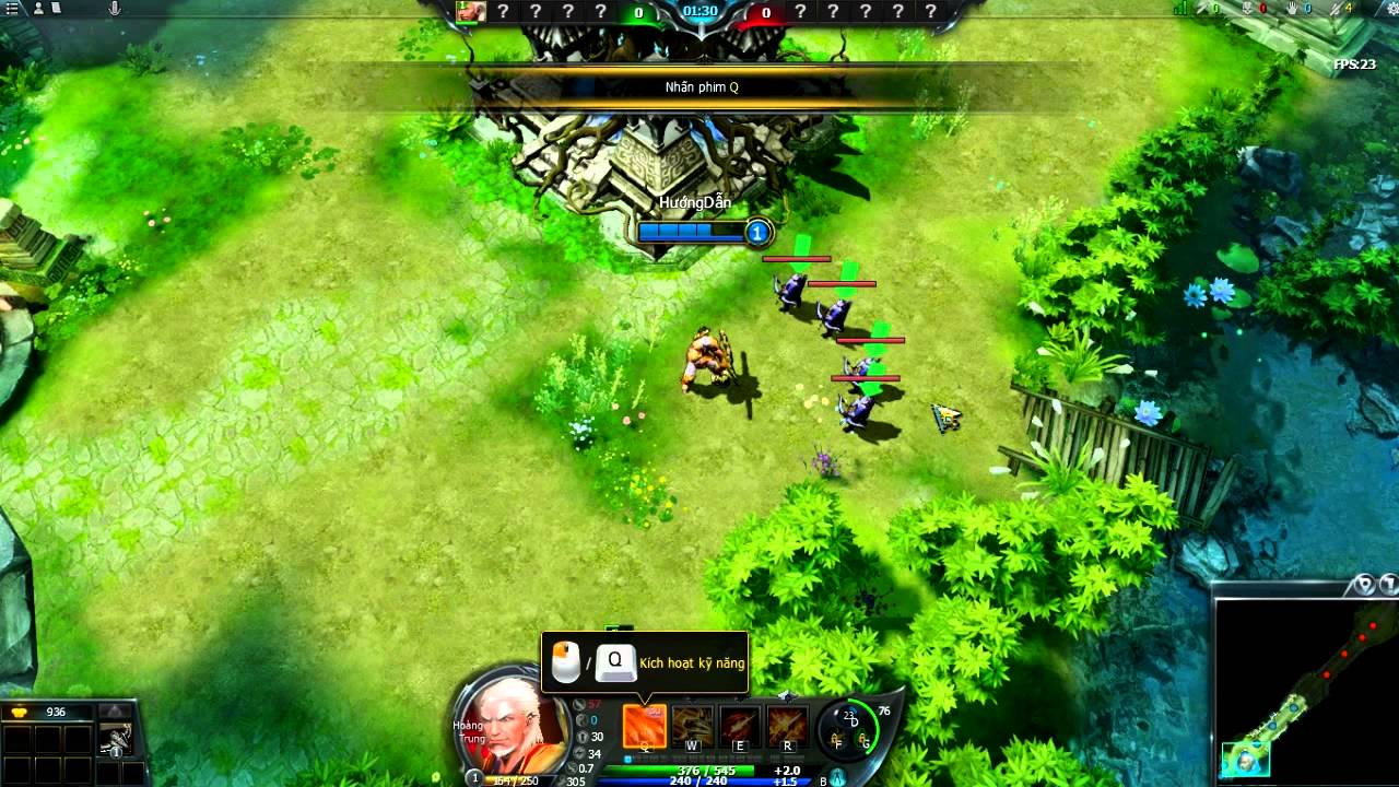 Thời Đại Anh Hùng: Hướng dẫn thao tác điều khiển tướng