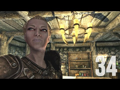 Let's Play Skyrim Anniversary Edition Part 34 - The Pure-Evil / Survival Mode Playthrough!
