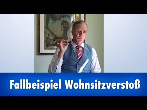 EU Führerschein und Wohnsitzverstoß am Beispiel erklärt