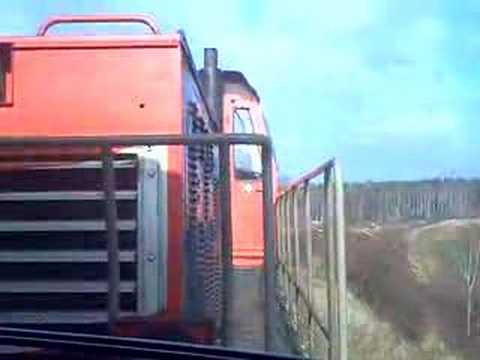 714.228 v Os 2513 na cestě ke stanici Lužná u Rak. 19.2.2008