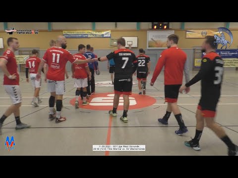 28:18 (12:8) TSG Wismar vs. SV Warnemünde - 11.09.2021