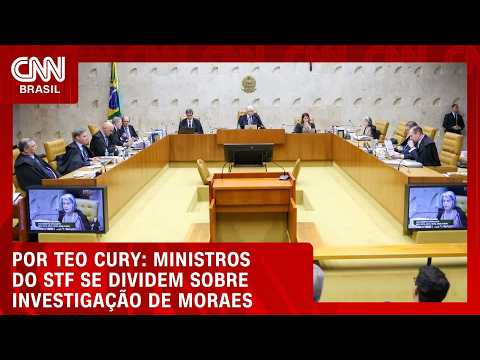 STF: ministros se dividem sobre investigação de Moraes | CNN NOVO DIA