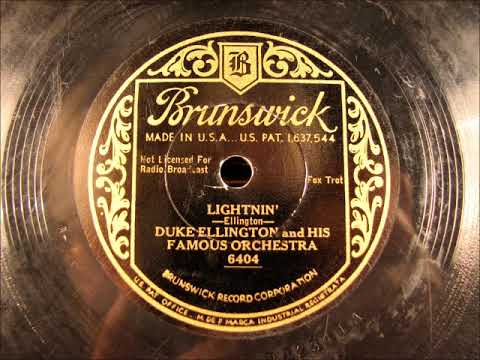 LIGHTIN' by Duke Ellington 1932