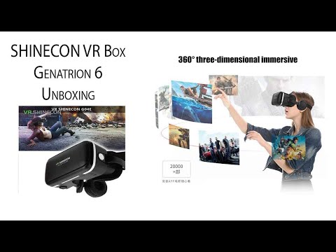 Best SHINECON Generation 6 VR Box UNBOXING | Best Virtual Reality Glasses