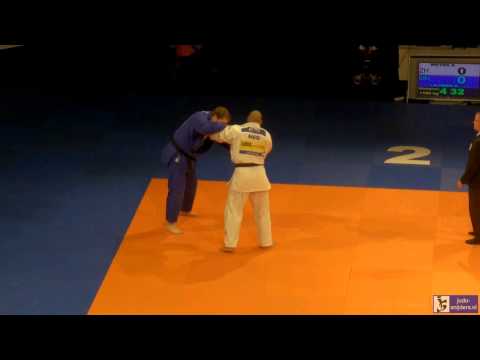 Judo 2014 Dutch Championships: Meyer (ZH) - Laumen (MN) [+100kg]