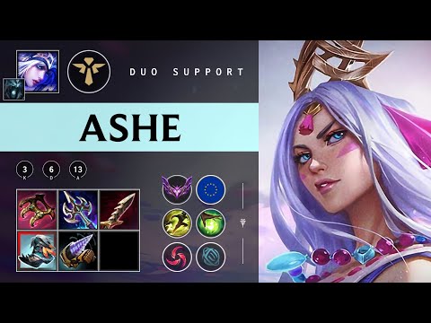 Ashe Support vs Thresh - EUW Master Patch 25.24