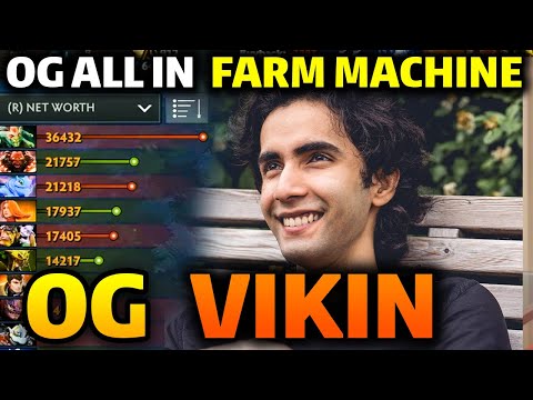 OG vs VIKING Game 2 TI10  - SUMAIL THE FARMING MACHINE 1000 GPM