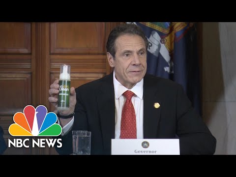 紐約州州長安德魯-庫默推出紐約州品牌洗手液，以幫助對抗冠狀病毒 - NBC新聞 (Gov. Andrew Cuomo Introduces NYS-Branded Hand Sanitizer To Help Combat Coronavirus | NBC News)