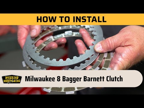 Milwaukee 8 Bagger Clutch Installation | Weekend Wrenching