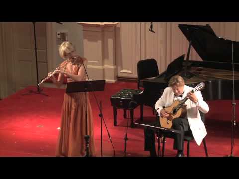 Robert Beaser: Mountain Songs for Flute and Guitar, "Cindy" with Marya Martin and Jason Vieaux