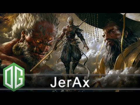OG.JerAx Monkey King Gameplay - Ranked Match - OG Dota 2.