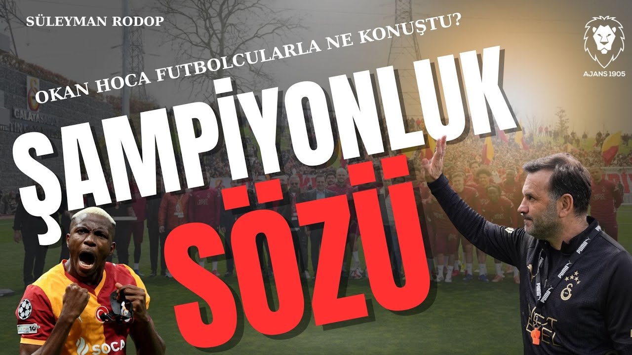 Galatasaray Futbolcuları ŞAMPİYONLUK YEMİNİ ETTİ! | Osimhen Belirsizliği, Okan Buruk | Gündem Özel