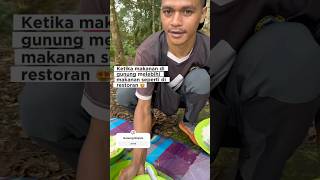 Download lagu When the food on Mount Rinjani is like in a restaurant #rinjani #hiking #mountains #travel #fyp #... mp3