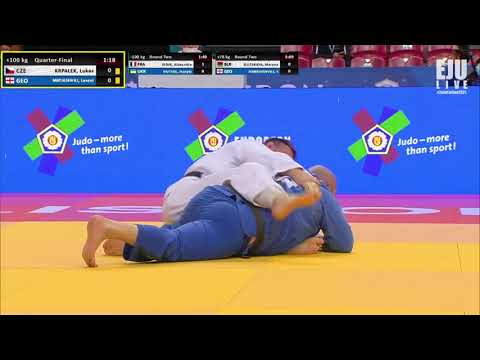 2021 Lisbon Quarter +100 kg Krpálek Lukáš CZE vs  Matiashvili Levani GEO