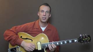 Rockabilly Guitar Lesson - Janis Martin - Barefoot Baby