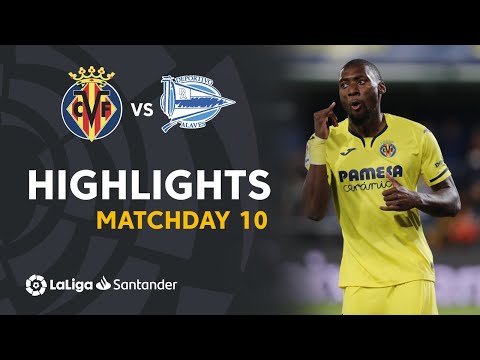 Highlights Villarreal CF vs Deportivo Alavés (4-1)