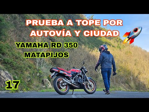 17🚀 Cómo un misil al trabajo! Test prueba Yamaha RD350 MATAPIJOS