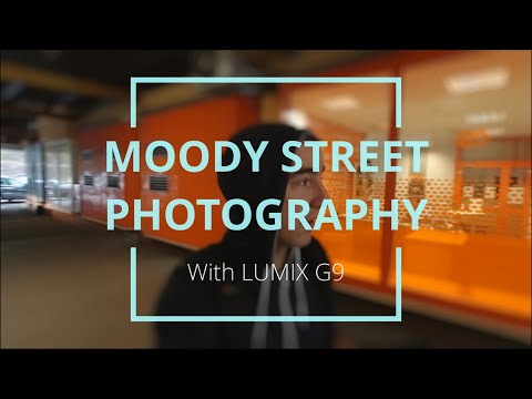 Moody street photography - with LUMIX G9
