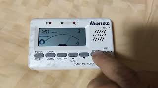 Video thumbnail for Ibanez Tuner Metronome MU30 by Werapat 2hand Shop 0621942428
