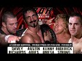 Davey Richards Vs Austin Aries Vs Kenny Omega Vs Roderick Strong ROH World Title 12 07 2009