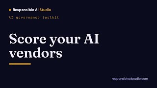 Score Manufacturing AI Vendors — ISO 42001 & NIST AI RMF