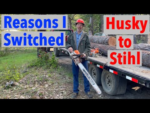 Husqvarna vs Stihl Chainsaws Why I Switched to Stihl