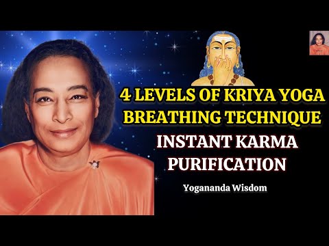 4 Levels Of Kriya Yoga Breathing Technique –The Secret To God | Paramahansa Yogananda #kriyayoga