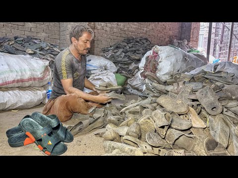 How Recycling Millions old Shoe to Make new Shoes | Amazing Mass Production Factory Process