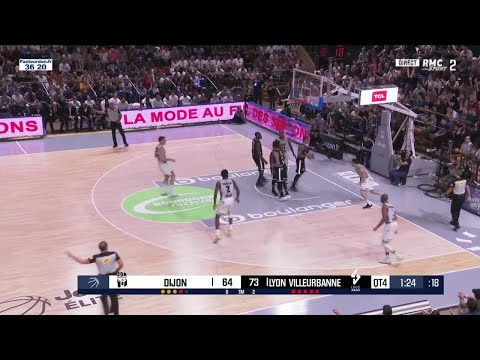 Axel Julien Points in Dijon vs. Lyon-Villeurbanne