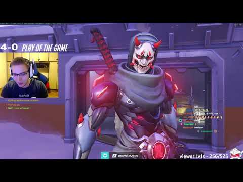 Overwatch Fastest Genji God Necros Popped Off With 41 Elims -POTG-