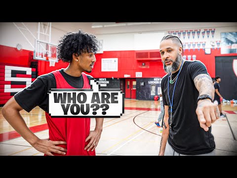 I SNUCK INTO A HIGH SCHOOL BASKETBALL TRYOUT & THIS HAPPENED!