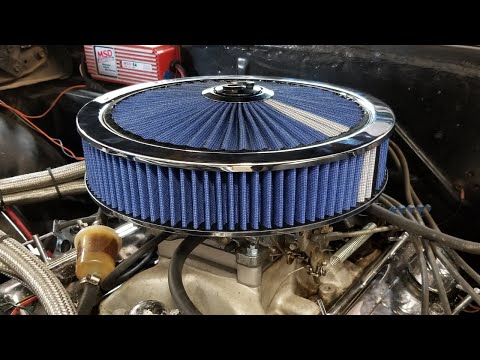 Edelbrock 43661 Air Cleaner Filter Pro Flo High Flow Series