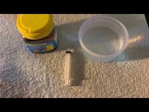 How to sink floating pellets