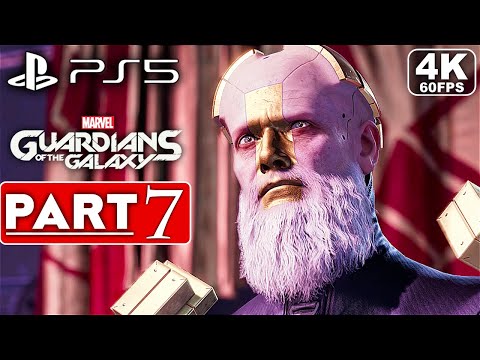 MARVEL'S GUARDIANS OF THE GALAXY PS5 Gameplay Walkthrough Part 7 FULL GAME [4K 60FPS] No Commentary