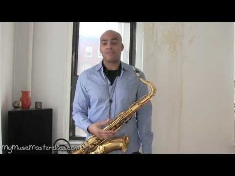 Wayne Escoffery Jazz Saxophone Masterclass