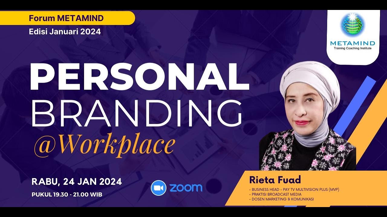Forum METAMIND Januari 2024: Personal Branding at Workplace