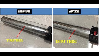 How To Remove Dried Glue from a Steel Bar