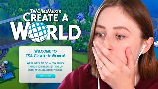 CREATE A WORLD IS COMING TO THE SIMS 4