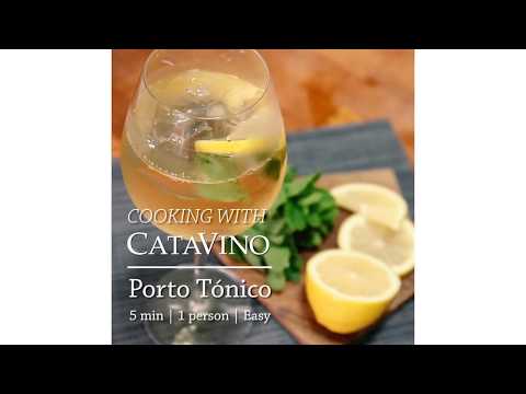 Porto Tónico - Portuguese Port and Tonic Cocktail Recipe