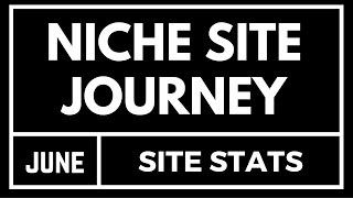 Niche Website Case Study: June 2016 Website Statistics - Episode 7 (100 visitors per day)
