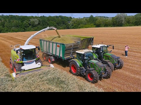 GPS Silage 2023 : Fendt 933 | Claas Jaguar 960 | LU Althausen | USA Equipment | GPS Ernte | Kaweco