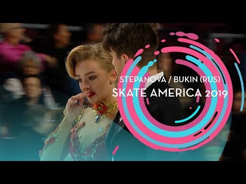 Stepanova / Bukin (RUS) | 2nd place Ice Dance | Rhythm | Skate America 2019 | #GPFigure