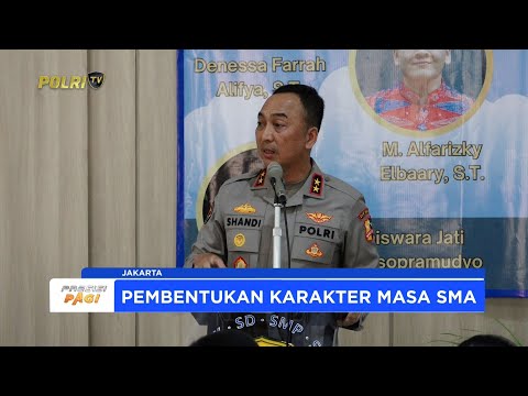 KADIV HUMAS POLRI SEMANGATI SISWA SMA LABSCHOOL AGAR PERSIAPKAN KARAKTER DIRI