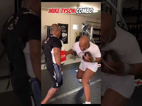 Mike Tyson combo 🥊 #boxing #boxer #mma