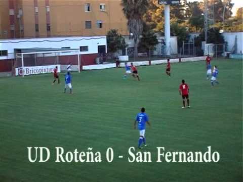 UD Roteña 0 - San Fernando CD 4,  Pretemporada 2014